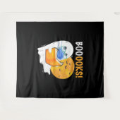 ブークハロウィン読幽霊の本と着用 タペストリー (正面(横))