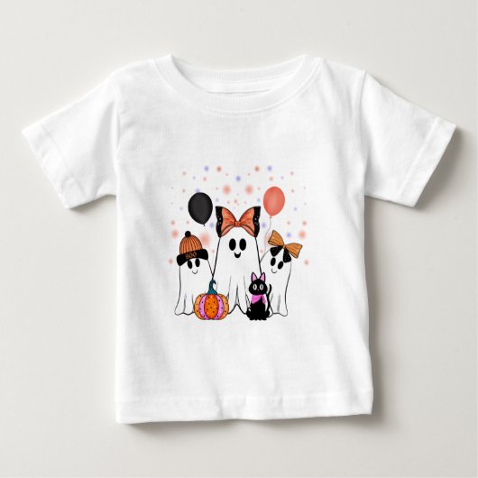 ブークルーのお祝い ベビーTシャツ (正面)