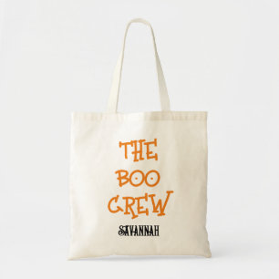 ブークルーのカスタム子供たちはハロウィンキャンディと呼ぶ トートバッグ
