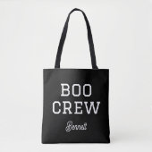 ブークルーのモノグラム入りハロウィン トートバッグ (正面)