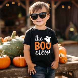 ブークルーの男の子ファミリーハロウィンマッチングデザイン トドラーTシャツ