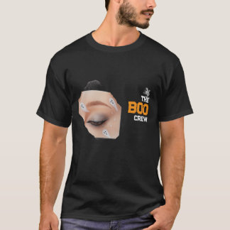 ブークルーの白いおばけ メンズハロウィンTシャツ Tシャツ