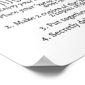 ブークルーサプライズ – ハロウィーンゲーム ポスター (角)