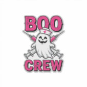 ブークルーナースゴーストハロウィンベクター デザイン 1 シール (正面)