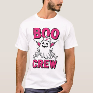 ブークルーナースゴーストハロウィンベクター デザイン 1 Tシャツ