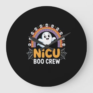 ブークルーナースハロウィーンforナース幽霊Essentia ラージ壁時計