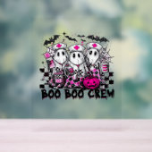 ブークルーハロウィンクラシックナースTシャツ アクリルサイン (ニュートラル)