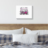 ブークルーハロウィンクラシックナースTシャツ キャンバスプリント (インサイチュ (寝室))