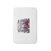 ブークルーハロウィンクラシックナースTシャツ バスマット (正面縦)