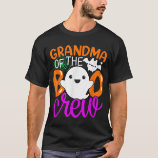 ブークルーハロウィンファミリーマッチングのおばあちゃん Tシャツ