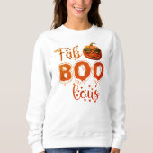 ブークルーマッチハロウィーンファミリーフード付きスウェットシャツプルオーバー スウェットシャツ (正面)