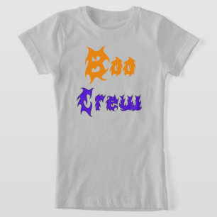 ブークルー かわいいハロウィン キッズ タイポグラフィ デザイン 👻 Tシャツ