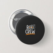 ブークルー ハロウィーン ゴースト デザイン_1 缶バッジ (正面&裏面)