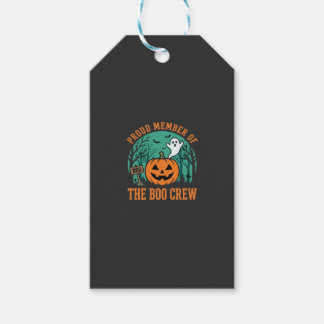 ブークルー ハロウィーン ゴースト パンプキン デザイン 1 ギフトタグ