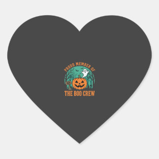 ブークルー ハロウィーン ゴースト パンプキン デザイン 1 ハートシール