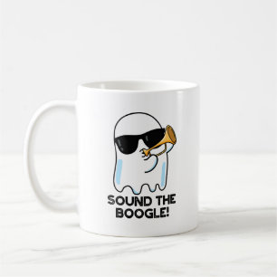ブーグルおもしろい幽霊を鳴らす コーヒーマグカップ