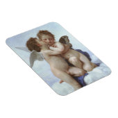 ブーグローによるファースト・キス、ヴィンテージのビクトリア朝の天使たち マグネット (右側)