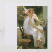 ブーグローによる天使の肖像、仕事の邪魔 (正面/裏面)