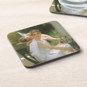 ブーグローによる天使の肖像、仕事の邪魔 コースター (左側)