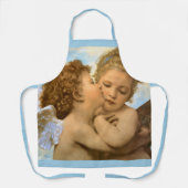 ブーグローによる『初吻(天使の詳細)』 エプロン (正面)