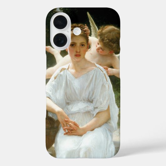ブーグローによる『愛のささやき 第一の夢想』 Case-Mate iPhoneケース (裏面)