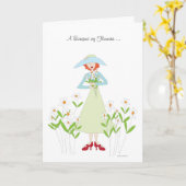 ブーケが良くなる カード (黄色い花)