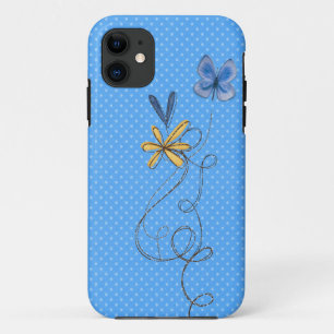 ブーケきらきら光るー iPhone 11 ケース