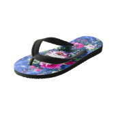 ブーケとバラ キッズビーチサンダル (アングル)