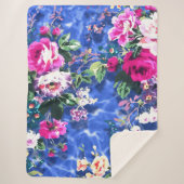 ブーケとバラ シェルパブランケット (正面)