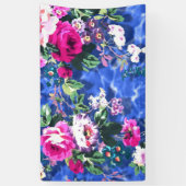 ブーケとバラ 横断幕 (縦)