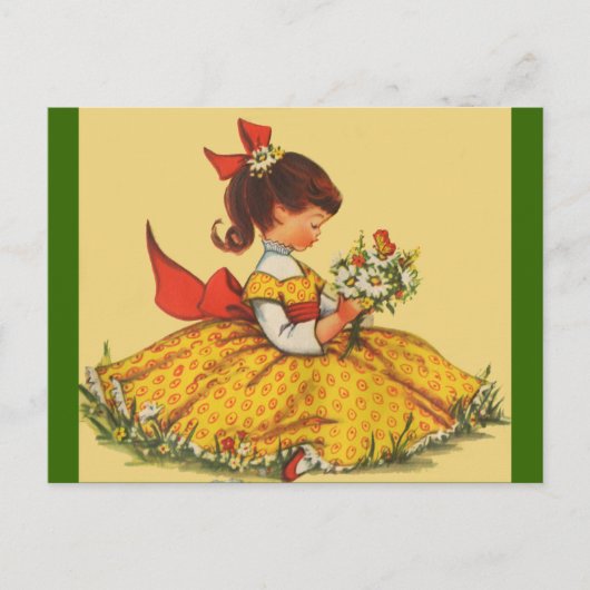 ブーケのデイジー ポストカード (正面)