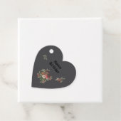 ブーケのバラメッセージカード フェイバータグ (インサイチュ)