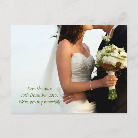 ブーケのバラ色 案内ポストカード (正面)