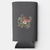 ブーケのバラ スリム缶クーラー (裏面)