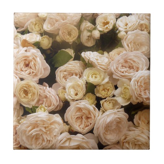 ブーケのバラ タイル (正面)
