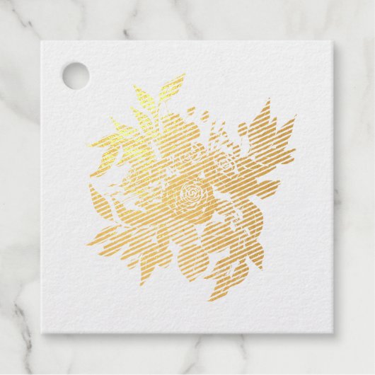 ブーケのバラ フェイバータグ (正面)