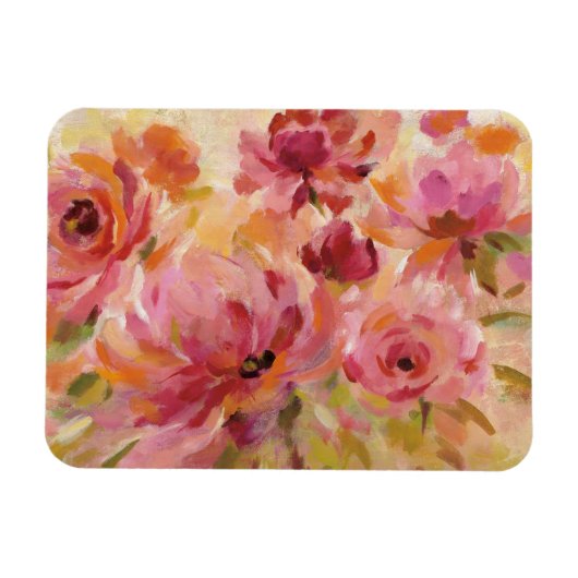 ブーケのバラ マグネット (横)