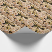 ブーケのバラ ラッピングペーパー (角)