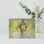 ブーケをテーブルに置くby Martin ポストカード (スタンド正面)