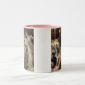 ブーケを投げる ツートーンマグカップ (中央)