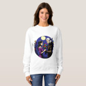 ブーケを持つ魔術師とイェネファー スウェットシャツ (正面フル)