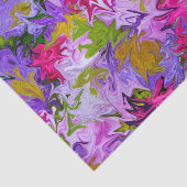 ブーケオブカラーズフローラ抽象芸術アートデザイン 薄葉紙 (詳細)