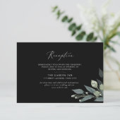 ブーケオブグリーンリー披露宴カード 出欠カード (スタンド正面)