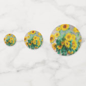 ブーケオブサンフラワーズクロードモネ コンフェッティ (正面)