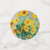 ブーケオブサンフラワーズクロードモネ コンフェッティ (スモール正面)