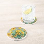 ブーケオブサンフラワーズクロードモネ コースター (側面)