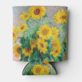 ブーケオブサンフラワーズクロードモネ 缶クーラー (正面)