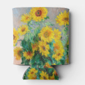 ブーケオブサンフラワーズクロードモネ 缶クーラー (裏面)