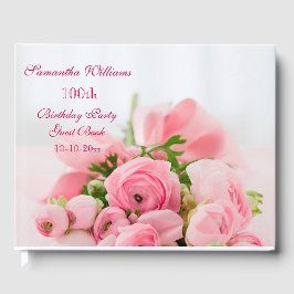 ブーケオブピンクローズ100誕生日 ゲストブック