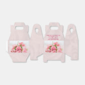 ブーケオブピンクローゼズリタイアメントパーティー フェイバーボックス (折り畳みなし)